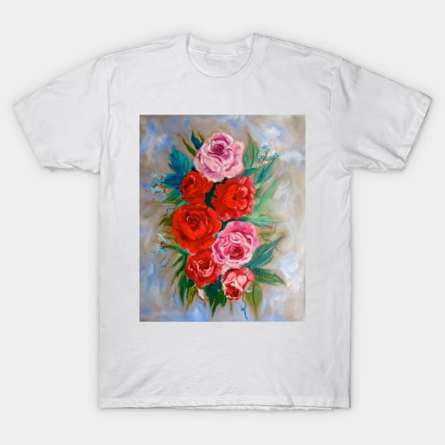 Roses Roses T-Shirt by jennyleeandjim